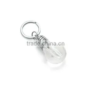 LED Flashlight Light Bulb Key Ring Keychain Lamp Torch thumbnail-2