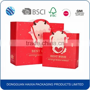 New Style Luxury Printed Custom Luxury Paper Shopping Bag thumbnail-1