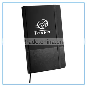 Black Art Paper Cover Notebook With Pen thumbnail-2
