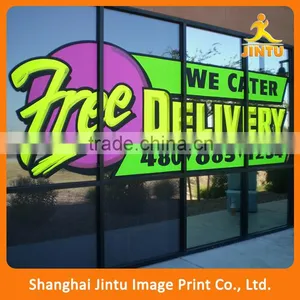 Custom Printed Waterproof Transparent Vinyl Digital Sticker Signage Quality Choice thumbnail-1