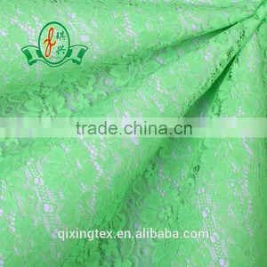 Jacquard Fabric Printed Dyed Polyester Lace Fabric thumbnail-3