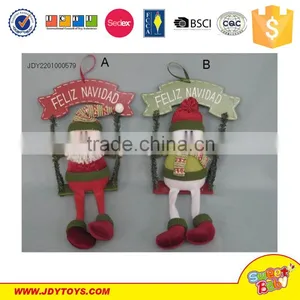 Xmas Decoration Plush Snowman Toy Christmas Decorations Wholesale thumbnail-1