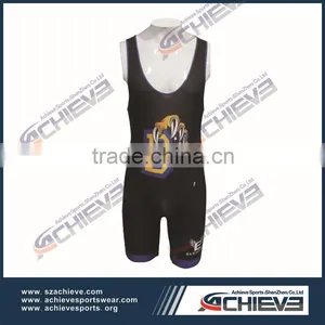 Custom USA Wrestling Singlet China Factory Custom Wrestling Singlet thumbnail-1