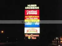 Outdoor Backlit Acrylic Custom Logo Pylon Signage thumbnail-1
