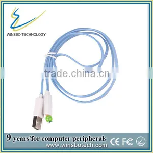2014 Hot Selling Style Christmas Gift LED USB Otg Cable for Iphone 5 /5s/ 6 thumbnail-1