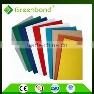 Greenbond Foam Core Steel Aluminiun Plastic Sandwich Composite Panel thumbnail-6