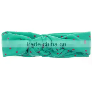 Knot Headband Baby Headband Dot Hairband thumbnail-6