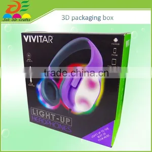 OEM CD/VCD/DVD Recycled Material Feature Animated 3d Plastic Box Packaging thumbnail-4
