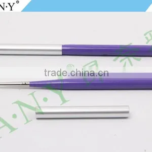 ANY Nail Artist Using UV Gel Nail Beauty Nylon Hair Nail Art Flat Brush UV Gel Art thumbnail-5