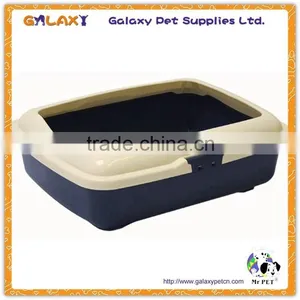 Wholesale Transparent Plastic Food Tray; Open Pet Litter Box; Plastic Pet Dog Potty thumbnail-1