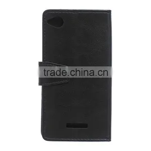 Wholesale Flip Cover Leather Case For HTC Desire 320,For HTC Desire 320 Book Cover Stand Case thumbnail-3