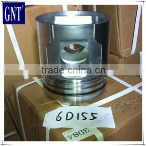 High Quality Low Price Excavator Engine Parts 6D155 Piston 6127-31-2030 thumbnail-1