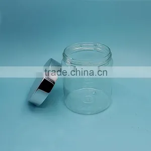 Manufacturer Sale High Quality Cosmetic Round Plastic Jar With Aluminum Lid thumbnail-4