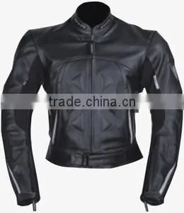 Leather Motor Bike Jacket thumbnail-1