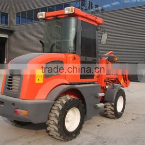 New Brand China High Quality 1t Mini Wheel Loader With Electric Joystick for Sale thumbnail-6
