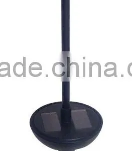 Plastic Bottle Gourd Shape Solar Candle Lamp, Crackle Glass Lamp Shade thumbnail-1
