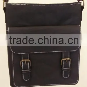 Crazy Horse Cross Body Messenger Bag thumbnail-1