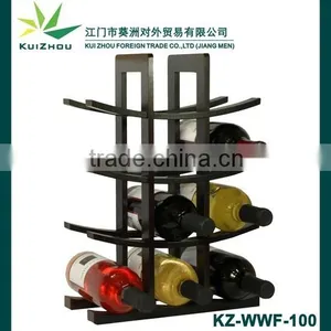 12-Bottle Bamboo Wine Rack thumbnail-4