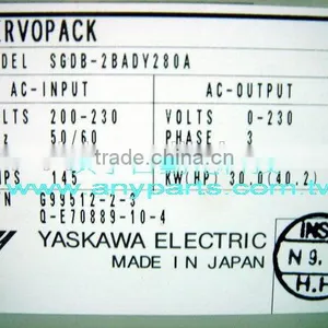 YASKAWA ServoPack SGDB-2BADY280A With ServoPack thumbnail-2
