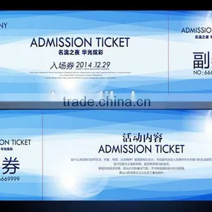 Elegance Thermal Paper Party Ticket Visiting Card thumbnail-4