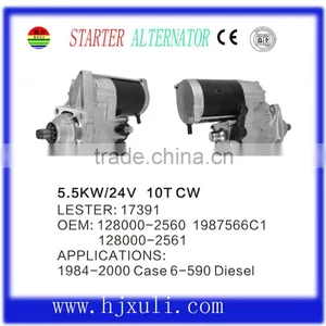 12V Car Starter Motor 128000-2560 for 17391 thumbnail-1