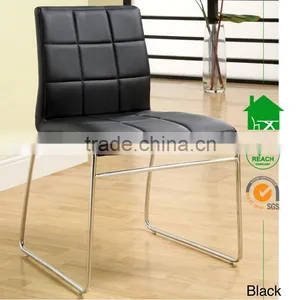DC-2528 Metal Leather Side Chair thumbnail-1