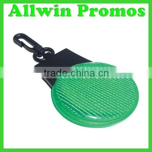 Promotional LED Flashlight Reflector With Keychain thumbnail-3