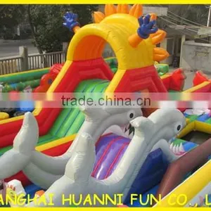 Outdoor Inflatable Bouce House, Inflatable Bouncy Castle for Kids thumbnail-4