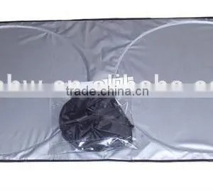 Roll Up Car Sun Shade Car Folding Sun Shade thumbnail-1
