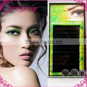 Wholesale Silk Eyelash Extension, Sexy False Korea Import Eyelash Extension Top Quality thumbnail-3