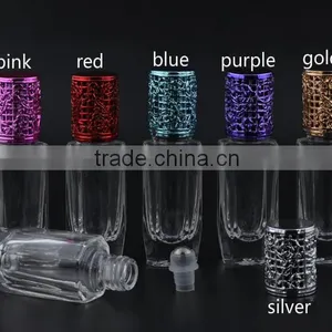 10 ml Hexagonal Colorful Transparent Glass Bead Bottle uv Ball Perfumel Bottle thumbnail-1