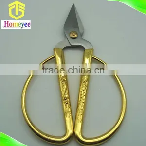 Gold Handle New Design Stainless Steel Nail Scissor thumbnail-1