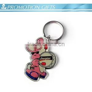 Promotion Cheap Metal Rabbit Keychain thumbnail-1