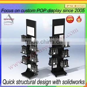 Metal Wire Baby Shampoo Display Stand for Supermarket Promotion thumbnail-5