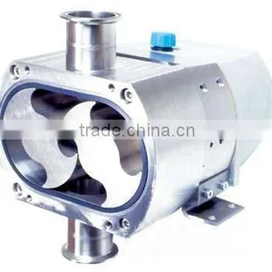 3A Sanitary SS304/SS316 Stainless Steel Rotary Lobe Pump for Food Industry thumbnail-2