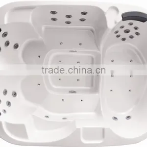 Hot Tub,Spa Hot Tub,Rectangular Hot Tub for 6 Adults Massage thumbnail-2