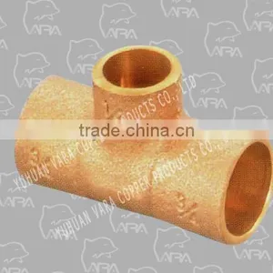 261-05 Brass Connector Fittings (BRASS FEMALE SWEAT TEE (C X C X C) COPPER.) thumbnail-1