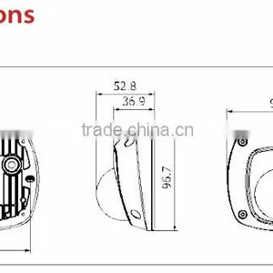 Hikvision High Quality Indoor 2.8mm Lens DWDR BLC IR 1.3MP Mini Poe IP Dome Camera thumbnail-3