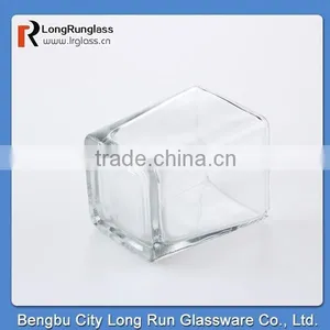 LongRun Crystal Square Candle Glassware Wholesale for Home Decor thumbnail-3