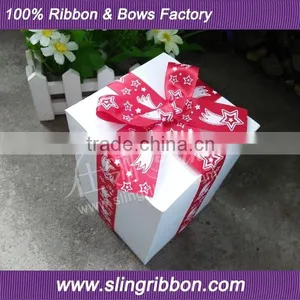 Satin Ribbon Sheer Ribbon Pre-tie Bow for Gift Packaging thumbnail-4