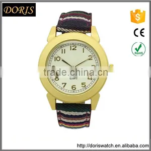 New Alloy Case Design Painting Leather Strap Wristwatch Less Cost thumbnail-2