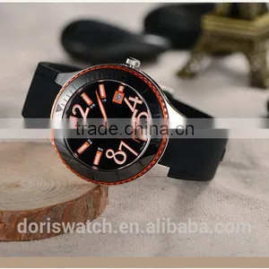 High Quality Top Grade New Design Rhinestone Silicone Ladies Watch Women Watch thumbnail-5