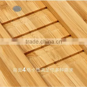 Wholesale Bamboo Mobile Phone Stand Wood Stand for IPad With 4 Hidden Slots thumbnail-5