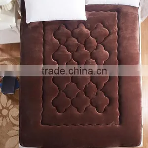 Red or Brown Queen Twin XL Waterproof Foam Mattress Pad thumbnail-1