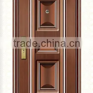 Cheapest Residential Used Metal Chinese Security Doors thumbnail-1