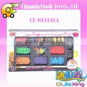 Hot Selling Fashion Plastic Diy Beads Bracelet Plastic Round Beads thumbnail-3