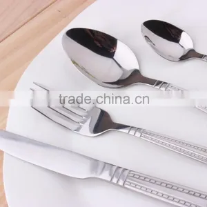 Embossed Design Stainless Steel Cutlery Set From China KX-S154 thumbnail-6