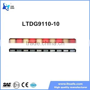 30LED 36" Long Bar Dual Color Flash Emergency Warning Grill Traffic Advisor Strobe Light Bar White Red LTDG9110-10 thumbnail-1