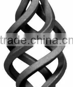 Iron Main Gate Decorative Use for Fence Picket Wrought Iron Baskets thumbnail-3