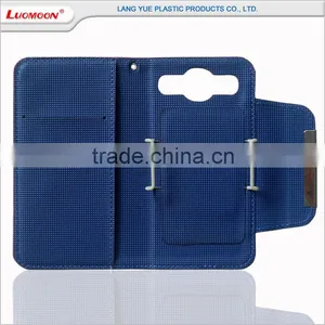 Litchi Pattern Universal Mobile Phone Diary Case Cover thumbnail-3